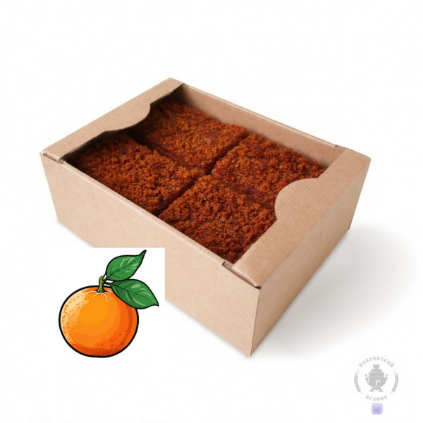 №3 Пряник 1кг с фруктовой начинкой Апельсин в Коркине