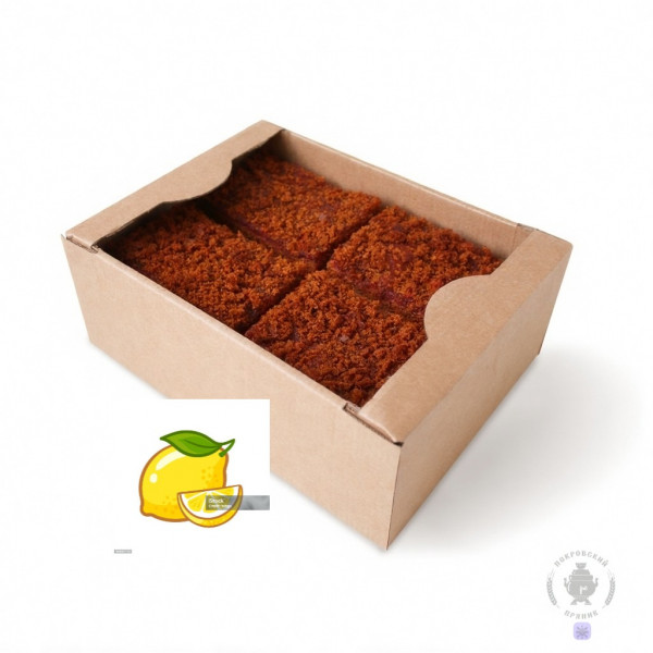 №3 Пряник 1кг с фруктовой начинкой Лимон в Коркине