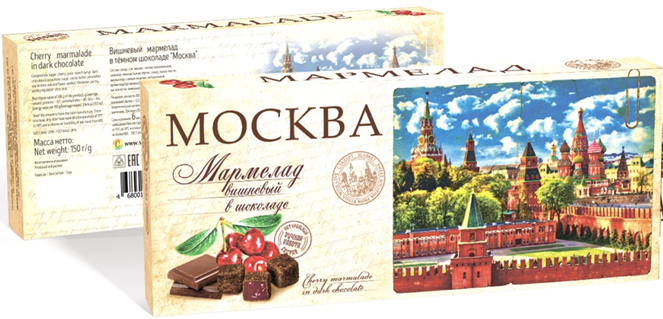  Сладарт Мармелад Вишневый в тёмном шоколаде, 150г   в Коркине